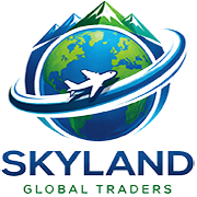 skyland global traders logo design 180x180
